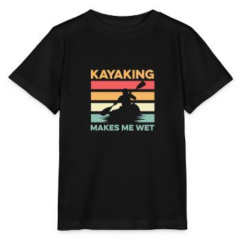 Macht mich nass Rettungsschwimmer Gift - Stanley/Stella Kinder T-Shirt MINI CREATOR  - Schwarz - Vorne - Mikhail (115cm)