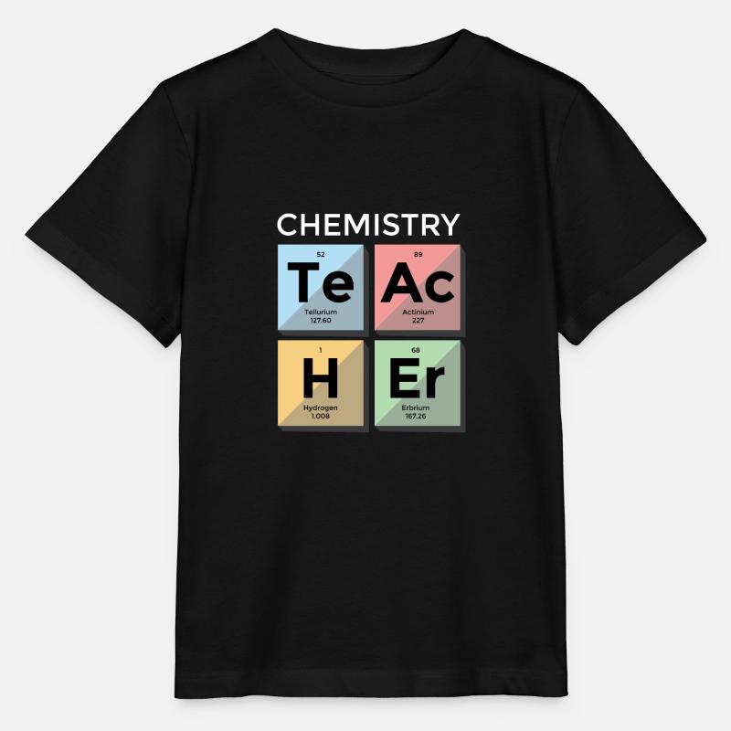 Professeur de chimie Professeur de chimie Gift - T-shirt bio MINI CREATOR Stanley/Stella Enfant - noir