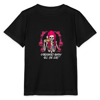 Gardeners know all the dirty funny sar - Stanley/Stella MINI CREATOR Kids’ T-Shirt - black - Front - Mikhail (115cm)