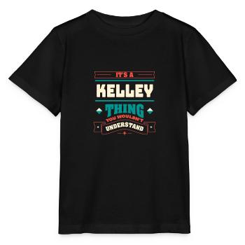 It is a Kelley thing, the surname for the Fami - Stanley/Stella MINI CREATOR Kids’ T-Shirt - black - Front - Mikhail (115cm)
