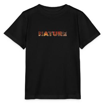 Natur - Stanley/Stella Kinder T-Shirt MINI CREATOR  - Schwarz - Vorne - Mikhail (115cm)