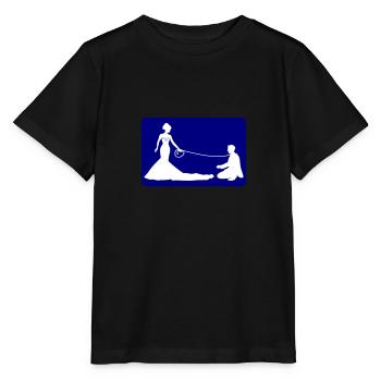 Mariage Marié Linge de maison - T-shirt bio MINI CREATOR Stanley/Stella Enfant - noir - Devant - Mikhail (115cm)