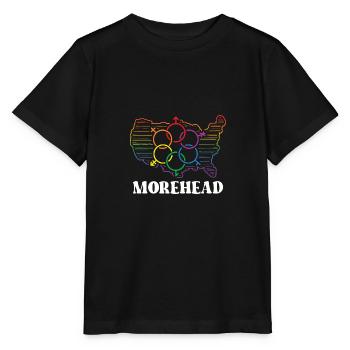 Morehead Pride Month Proud Flag LGBT Community - T-shirt bio MINI CREATOR Stanley/Stella Enfant - noir - Devant - Mikhail (115cm)