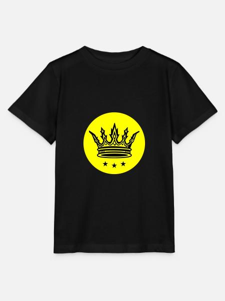 Krone - Stanley/Stella Kinder T-Shirt MINI CREATOR - Schwarz