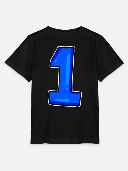 1 blau - Stanley/Stella Kinder T-Shirt MINI CREATOR - Schwarz