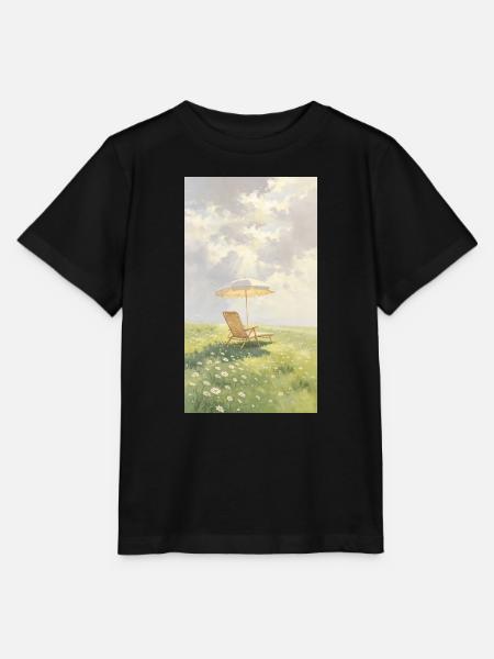 Sanftes Sonnenlicht - Stanley/Stella Kinder T-Shirt MINI CREATOR - Schwarz