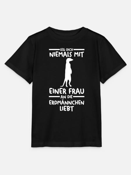 Erdmännchen - Stanley/Stella Kinder T-Shirt MINI CREATOR - Schwarz