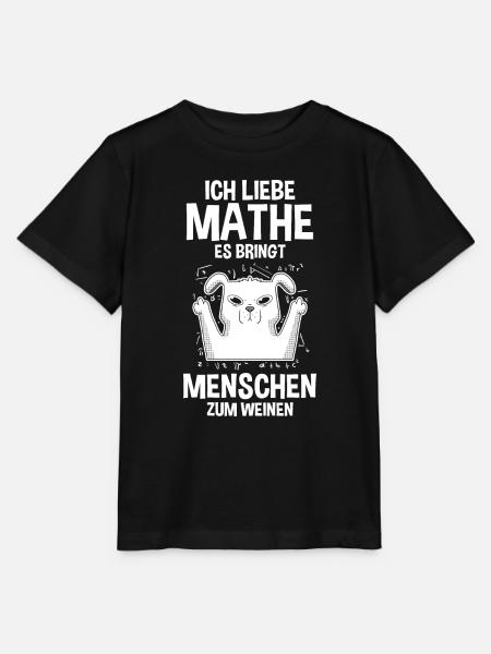 Mathematik Mathe Hund - Stanley/Stella Kinder T-Shirt MINI CREATOR - Schwarz