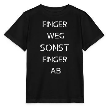 FINGER AB - Stanley/Stella Kinder T-Shirt MINI CREATOR  - Schwarz - Vorne - Mikhail (115cm)