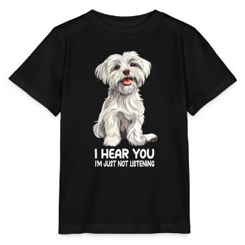 Maltais - T-shirt bio MINI CREATOR Stanley/Stella Enfant - noir - Devant - Mikhail (115cm)