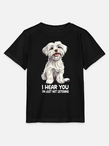 Maltese - Stanley/Stella Kinder T-Shirt MINI CREATOR - Schwarz