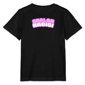 Shalom Habibi, juif, musulman - T-shirt bio MINI CREATOR Stanley/Stella Enfant - noir - Devant - Mikhail (115cm)
