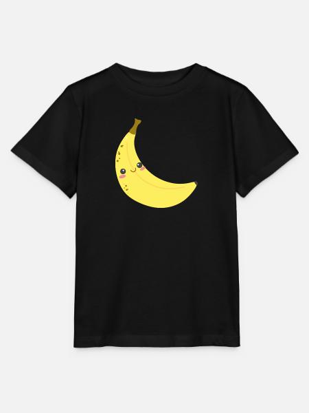 banane banana obst veggie gemuese fruits31 - Stanley/Stella Kinder T-Shirt MINI CREATOR - Schwarz