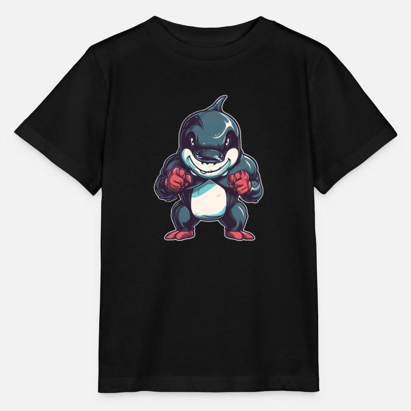 orca - Stanley/Stella Kinder T-Shirt MINI CREATOR  - Schwarz