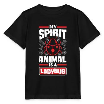 Ladybug Entomologist Ladybirds Entomology Funny - Stanley/Stella Kinder T-Shirt MINI CREATOR  - Schwarz - Vorne - Mikhail (115cm)