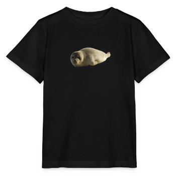 Heuler - Stanley/Stella Kinder T-Shirt MINI CREATOR  - Schwarz - Vorne - Mikhail (115cm)