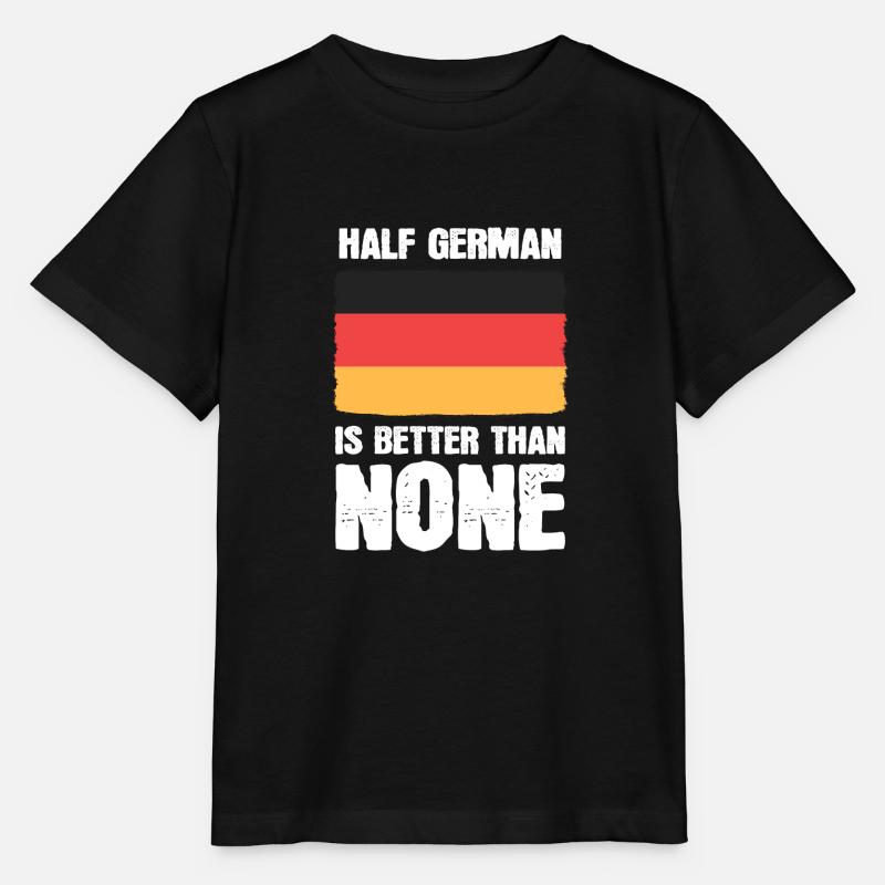 American German - Stanley/Stella MINI CREATOR Kids’ T-Shirt - black
