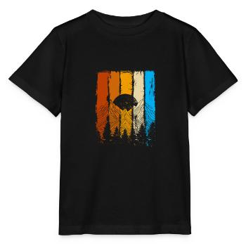 Nature, Hiking, Hiking, Mountains, Mountaineering - Stanley/Stella MINI CREATOR Kids’ T-Shirt - black - Front - Mikhail (115cm)
