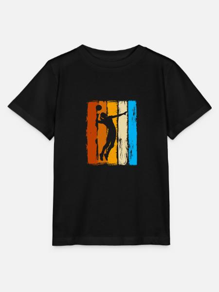 Faustball Faustballerin - Stanley/Stella Kinder T-Shirt MINI CREATOR  - Schwarz