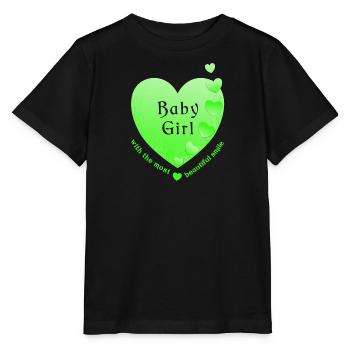 fille bébé fille - T-shirt bio MINI CREATOR Stanley/Stella Enfant - noir - Devant - Mikhail (115cm)