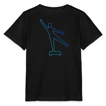 Aerobic Fitnesstraining Aerobic Fitness - Stanley/Stella Kinder T-Shirt MINI CREATOR  - Schwarz - Vorne - Mikhail (115cm)