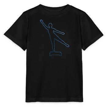 Aerobic Fitness Fitnesstraining Aerobic - Stanley/Stella Kinder T-Shirt MINI CREATOR  - Schwarz - Vorne - Mikhail (115cm)