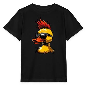 Gummientenpunk - Stanley/Stella Kinder T-Shirt MINI CREATOR  - Schwarz - Vorne - Mikhail (115cm)