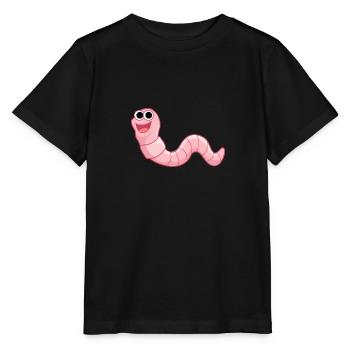 petit ver de terre ver de terre Ver de terre bébé - T-shirt bio MINI CREATOR Stanley/Stella Enfant - noir - Devant - Mikhail (115cm)