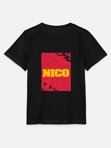 Style und Artwork Nico - Stanley/Stella Kinder T-Shirt MINI CREATOR - Schwarz