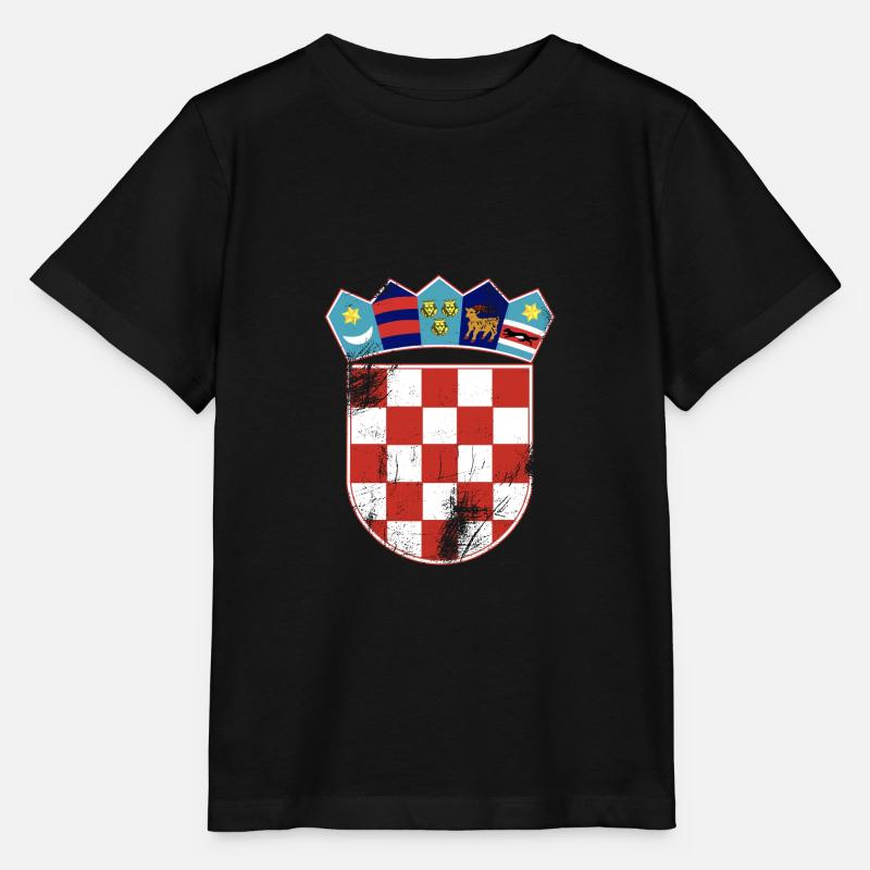 Kroatien serbisches - Stanley/Stella Kinder T-Shirt MINI CREATOR  - Schwarz