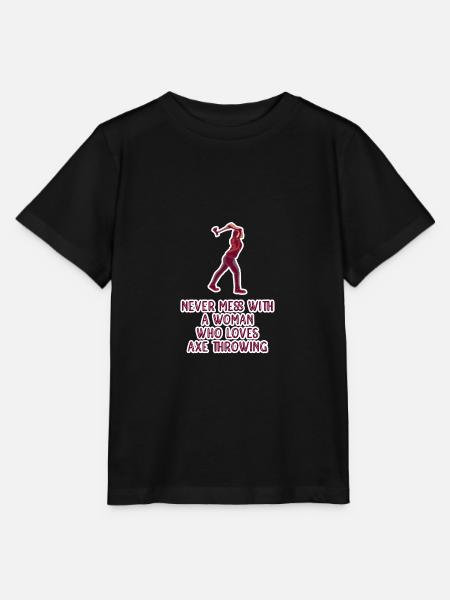 Axt werfen Axtwerfen - Stanley/Stella Kinder T-Shirt MINI CREATOR - Schwarz