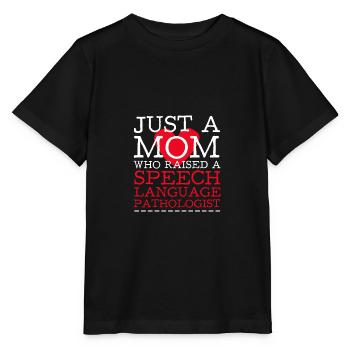 Speech Therapist Speech Therapy Speech Therapist - Stanley/Stella MINI CREATOR Kids’ T-Shirt - black - Front - Mikhail (115cm)