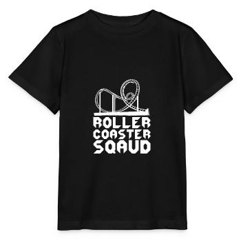 Roller Coaster Amusement Park Amusement Park - Stanley/Stella MINI CREATOR Kids’ T-Shirt - black - Front - Mikhail (115cm)
