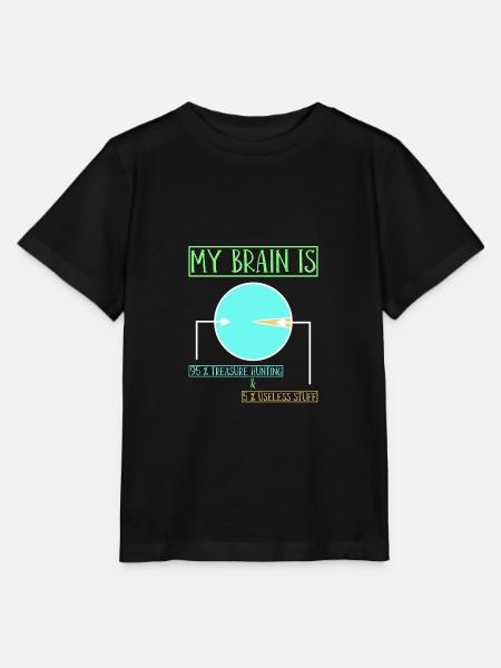 Schatzsucher Schatzsuche Metaldetektor - Stanley/Stella Kinder T-Shirt MINI CREATOR  - Schwarz