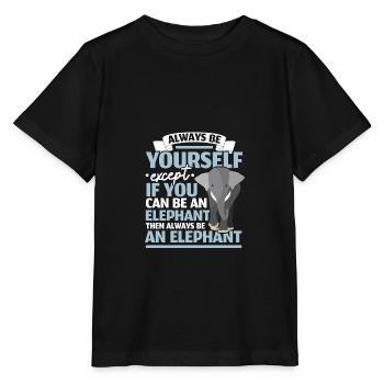 Soyez un animal animalier animalier animalier gardien de zoo - T-shirt bio MINI CREATOR Stanley/Stella Enfant - noir - Devant - Mikhail (115cm)