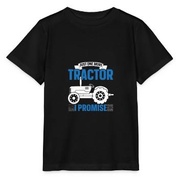 Nur noch einen Traktor verspreche ich Bauernhof Ba - Stanley/Stella Kinder T-Shirt MINI CREATOR  - Schwarz - Vorne - Mikhail (115cm)