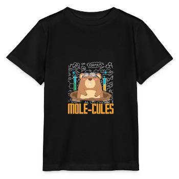Mole Mole Lover Mole Whisperer Wis - Stanley/Stella MINI CREATOR Kids’ T-Shirt - black - Front - Mikhail (115cm)