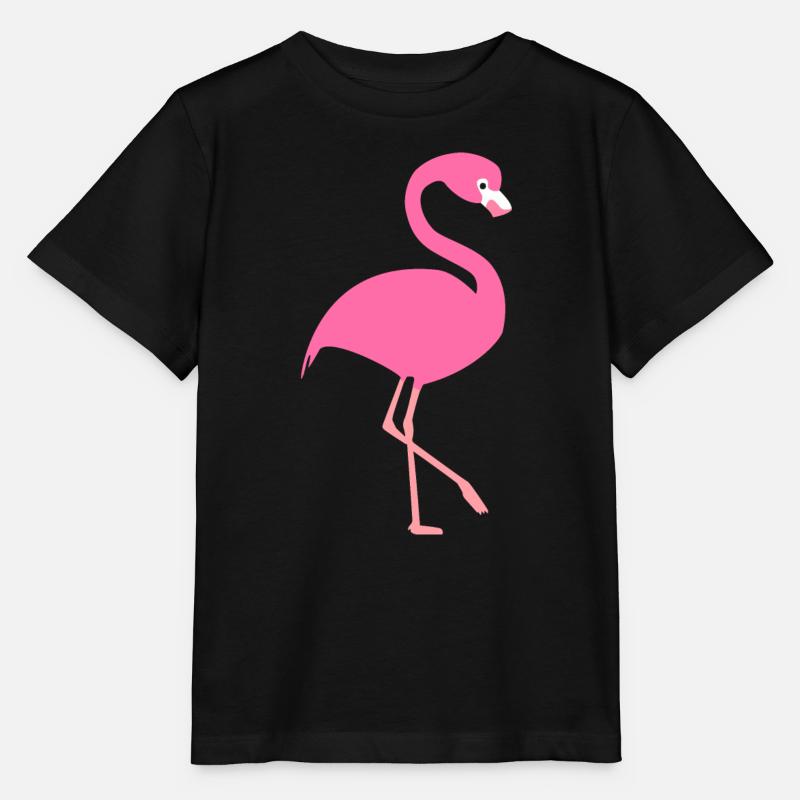 Flamingo - Stanley/Stella Kinder T-Shirt MINI CREATOR  - Schwarz