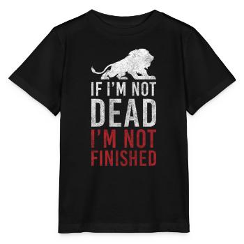König Safari Rudel - Stanley/Stella Kinder T-Shirt MINI CREATOR  - Schwarz - Vorne - Mikhail (115cm)