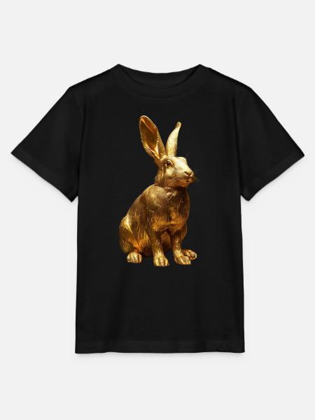Kaninchen - Stanley/Stella Kinder T-Shirt MINI CREATOR - Schwarz