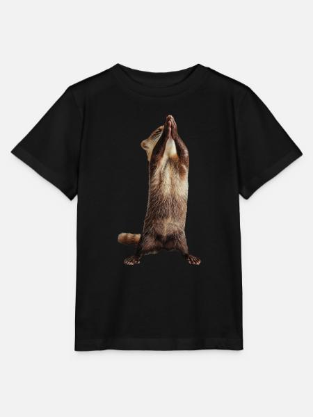 Frettchen - Stanley/Stella Kinder T-Shirt MINI CREATOR  - Schwarz