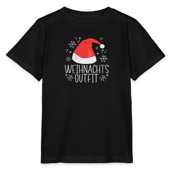 Weihnachten Weihnachtsoutfit Xmas - Stanley/Stella Kinder T-Shirt MINI CREATOR  - Schwarz - Vorne - Mikhail (115cm)