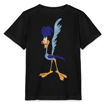 Looney Tunes Road Runner Vintage - Stanley/Stella MINI CREATOR Kids’ T-Shirt - black - Front - Mikhail (115cm)