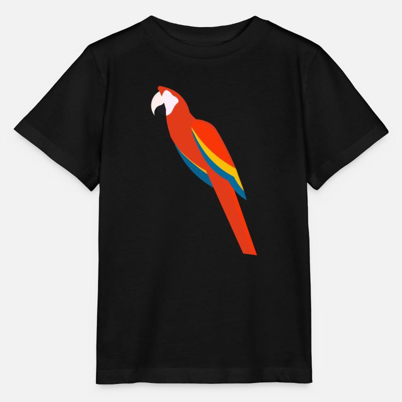 Papagei - Stanley/Stella Kinder T-Shirt MINI CREATOR  - Schwarz