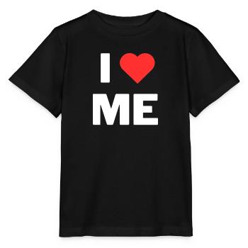 I love me - Ich liebe mich - Stanley/Stella Kinder T-Shirt MINI CREATOR  - Schwarz - Vorne - Mikhail (115cm)