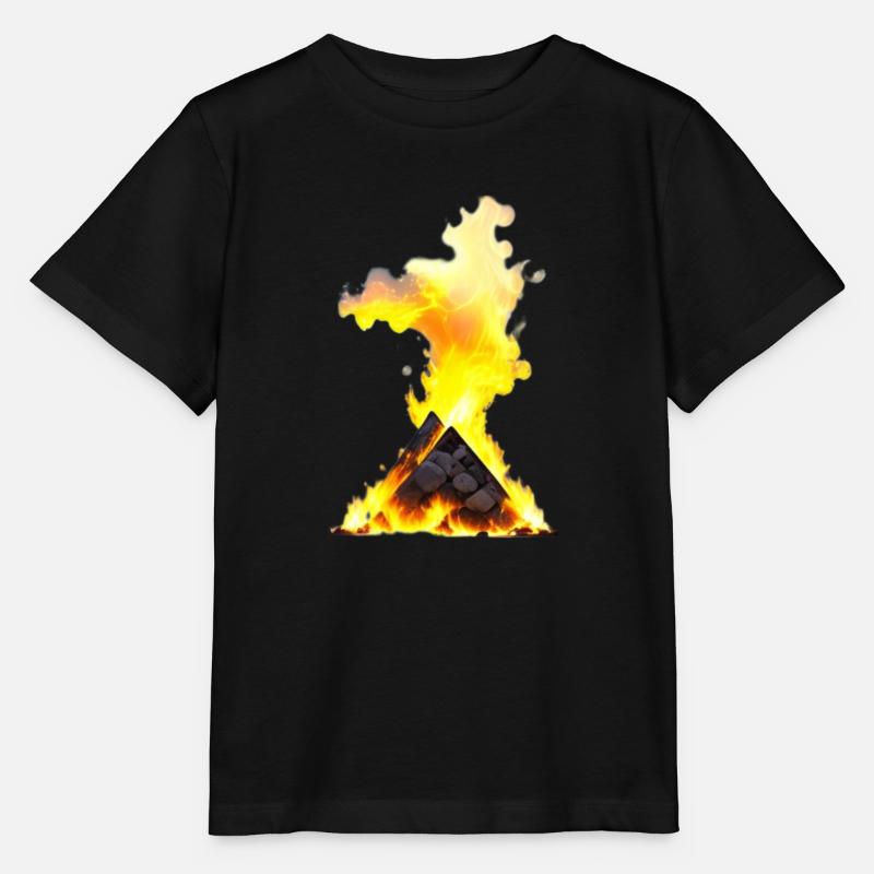Fire Lager - Stanley/Stella Kinder T-Shirt MINI CREATOR  - Schwarz