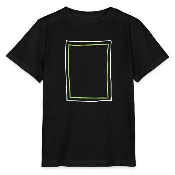 Cadre Cadre photo - T-shirt bio MINI CREATOR Stanley/Stella Enfant - noir - Devant - Mikhail (115cm)