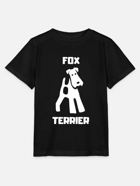 Fox Terrier TERRIER - Stanley/Stella Kinder T-Shirt MINI CREATOR  - Schwarz