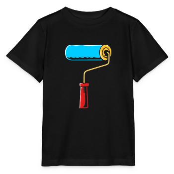 Maler - Stanley/Stella Kinder T-Shirt MINI CREATOR  - Schwarz - Vorne - Mikhail (115cm)