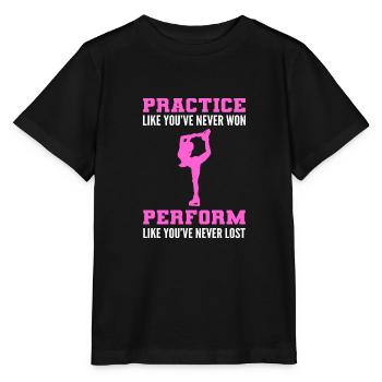 Patinage sur glace Patinage sur glace Patinage sur glace - T-shirt bio MINI CREATOR Stanley/Stella Enfant - noir - Devant - Mikhail (115cm)